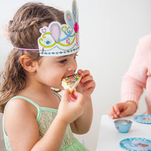 Load image into Gallery viewer, Tiger Tribe Paper Crowns - Princess Gems One country Mouse Kids