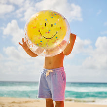 Load image into Gallery viewer, Inflatable Beach Ball Smiley