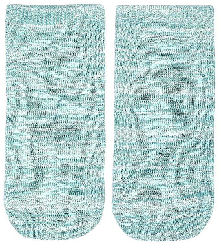 Organic Socks Ankle Marle Jade