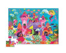Load image into Gallery viewer, Crocodile Creek kids puzzles, One Country Mouse kids, Classic Floor Puzzle - Mermaid Palace, Yamba baby and kids