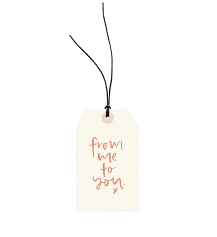 From Me To You Gift Tag