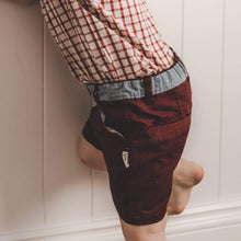 Load image into Gallery viewer, Boys Oscar Shorts - Burnt Red