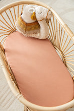 Load image into Gallery viewer, organic change pad/bassinet sheet - blush
