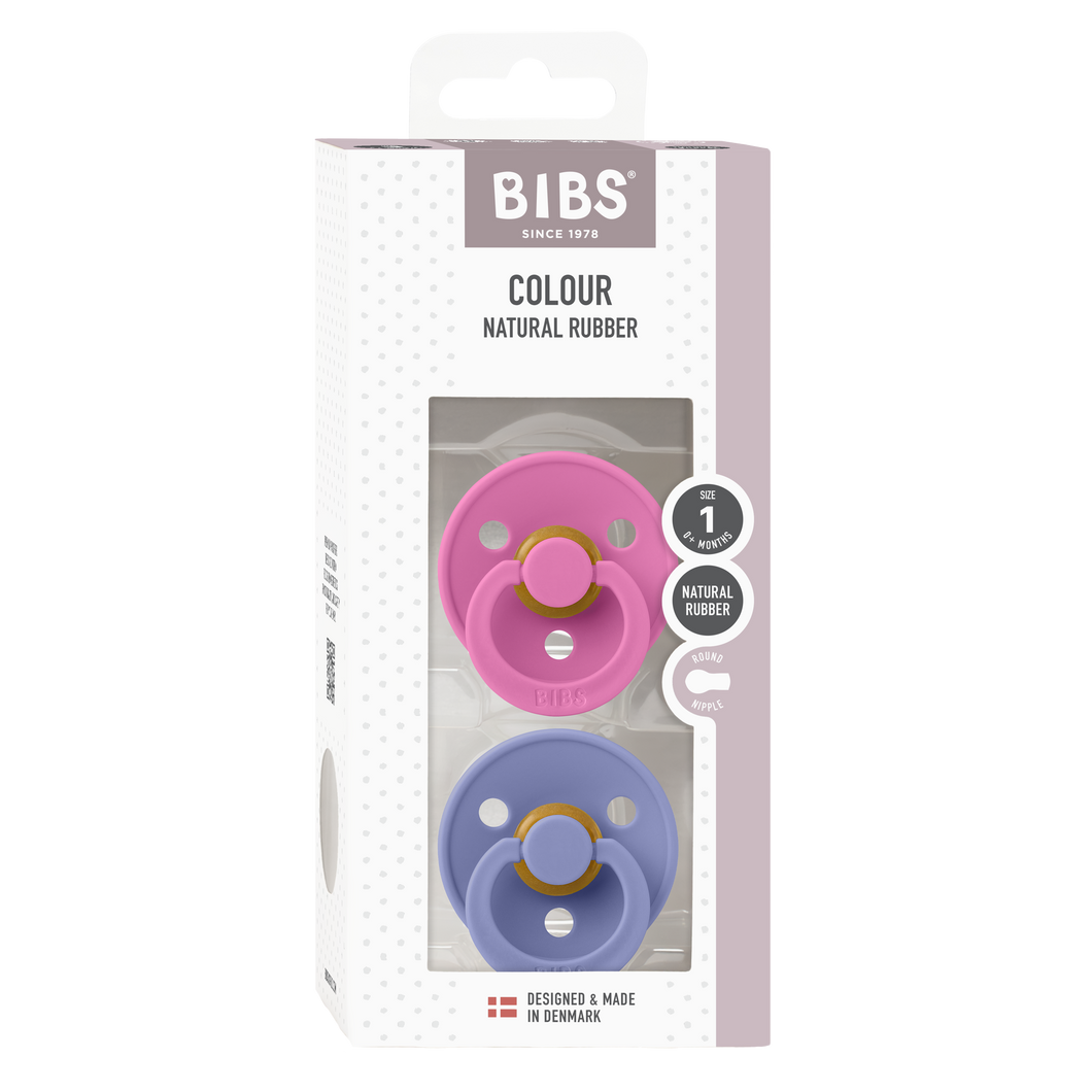 Colour, Round Size 1- Bubblegum/Peri