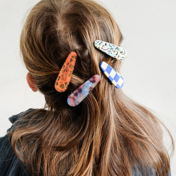 Mixed Acetate Hair Clips HIGH SUMMER