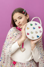 Load image into Gallery viewer, Jazzy hearts bag BEIGE
