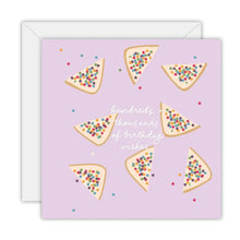 Load image into Gallery viewer, Fairy Bread Birthday Wishes - Greeting Card: Rectange
