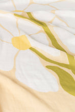 Load image into Gallery viewer, Organic Muslin Swaddle - Fleur Warm Oat: Fleur - Warm Oat

