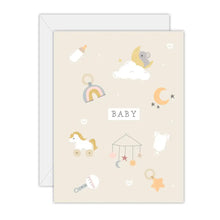 Load image into Gallery viewer, Baby - Koala - Greeting Card: Square
