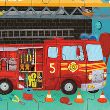 Load image into Gallery viewer, Flat House Puzzle 50 pc - Fire House
