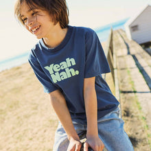 Load image into Gallery viewer, Yeah Nah Kids Slang Tee in Navy
