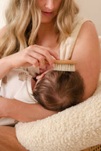 Load image into Gallery viewer, Wooden Baby Brush + Comb Set
