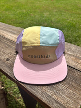 Load image into Gallery viewer, Little austi kids hat - made from regenerated nylon: Purple front
