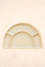Load image into Gallery viewer, Silicone Divided Plate: Tan
