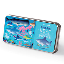 Load image into Gallery viewer, 50 pc Tin Puzzle - Shark Reef
