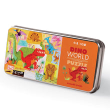 Load image into Gallery viewer, 50 pc Tin Puzzle - Dino World

