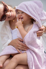 Load image into Gallery viewer, Hooded Towel: Peony
