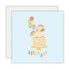 Load image into Gallery viewer, Happy Birthday - Horse - Greeting Card: Rectange
