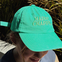 Load image into Gallery viewer, Happy Chappy Kids Cotton Cap in Green
