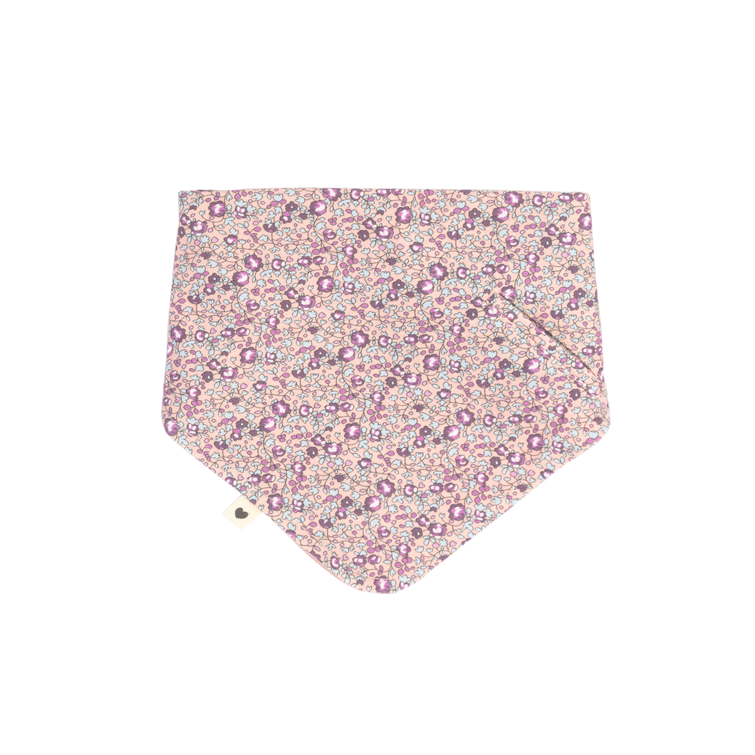 Liberty Bandana Bib - Eloise/Blush