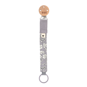 Liberty Pacifier Clip - Capel Fossil/Grey