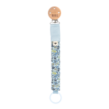 Load image into Gallery viewer, Liberty Pacifier Clip - Chamomile Lawn/Baby Blue
