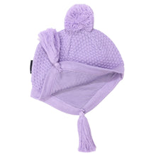 Load image into Gallery viewer, Textured Knit Beanie Lavendar
