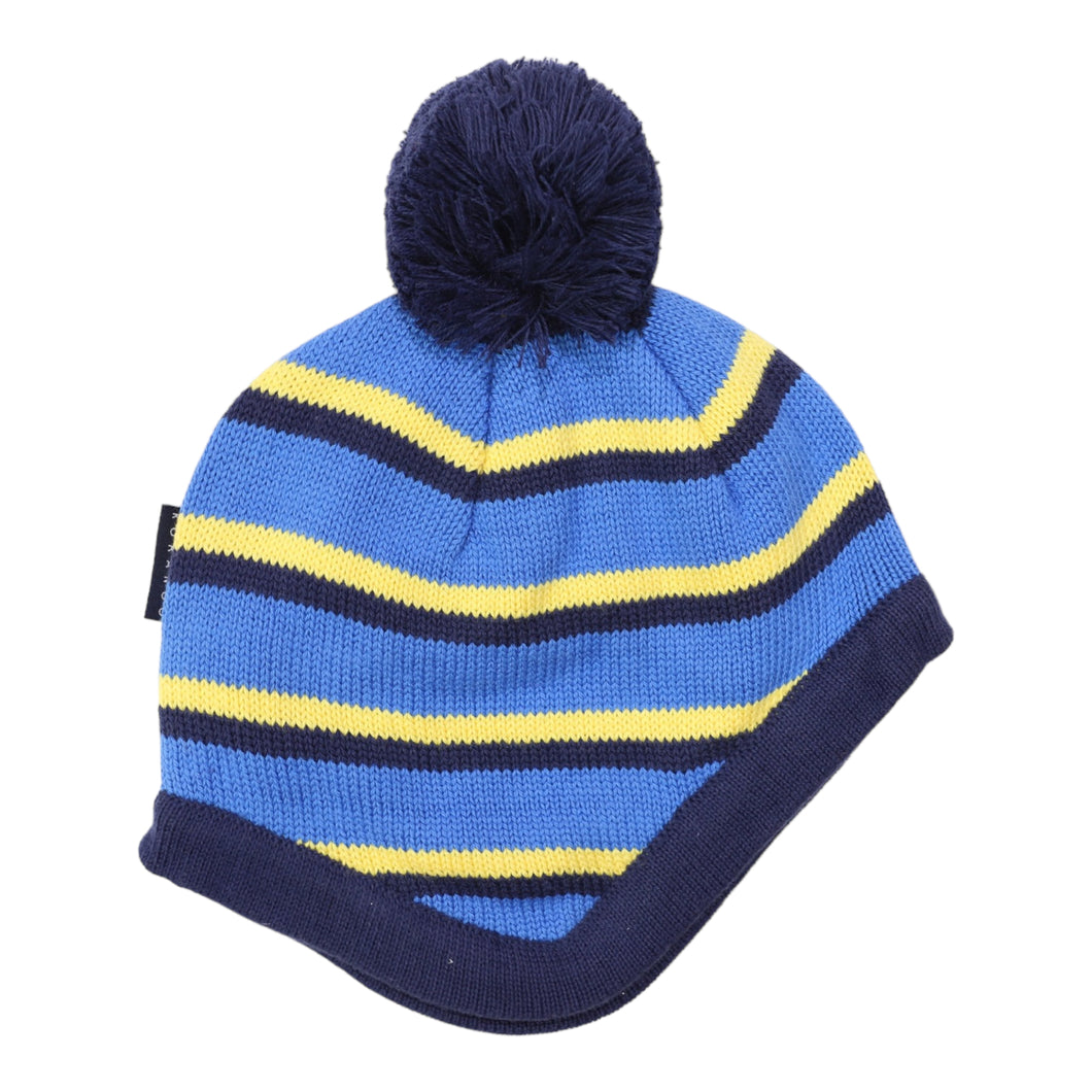 Knit Beanie Blue 23