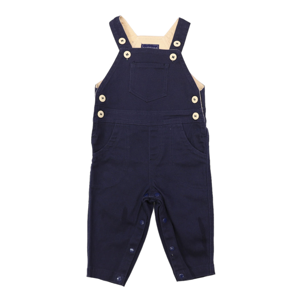 Stretch Twill Overall Navy