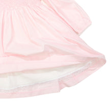 Load image into Gallery viewer, Tone on Tone Smocked Dress Pink

