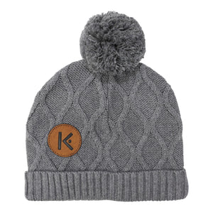 Knit Beanie Charcoal 23