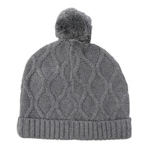 Knit Beanie Charcoal 23