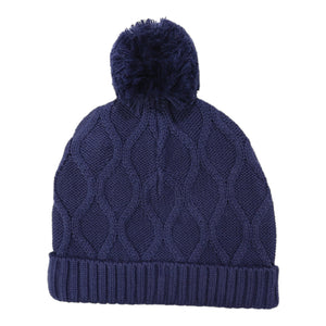 Knit Beanie Navy 23