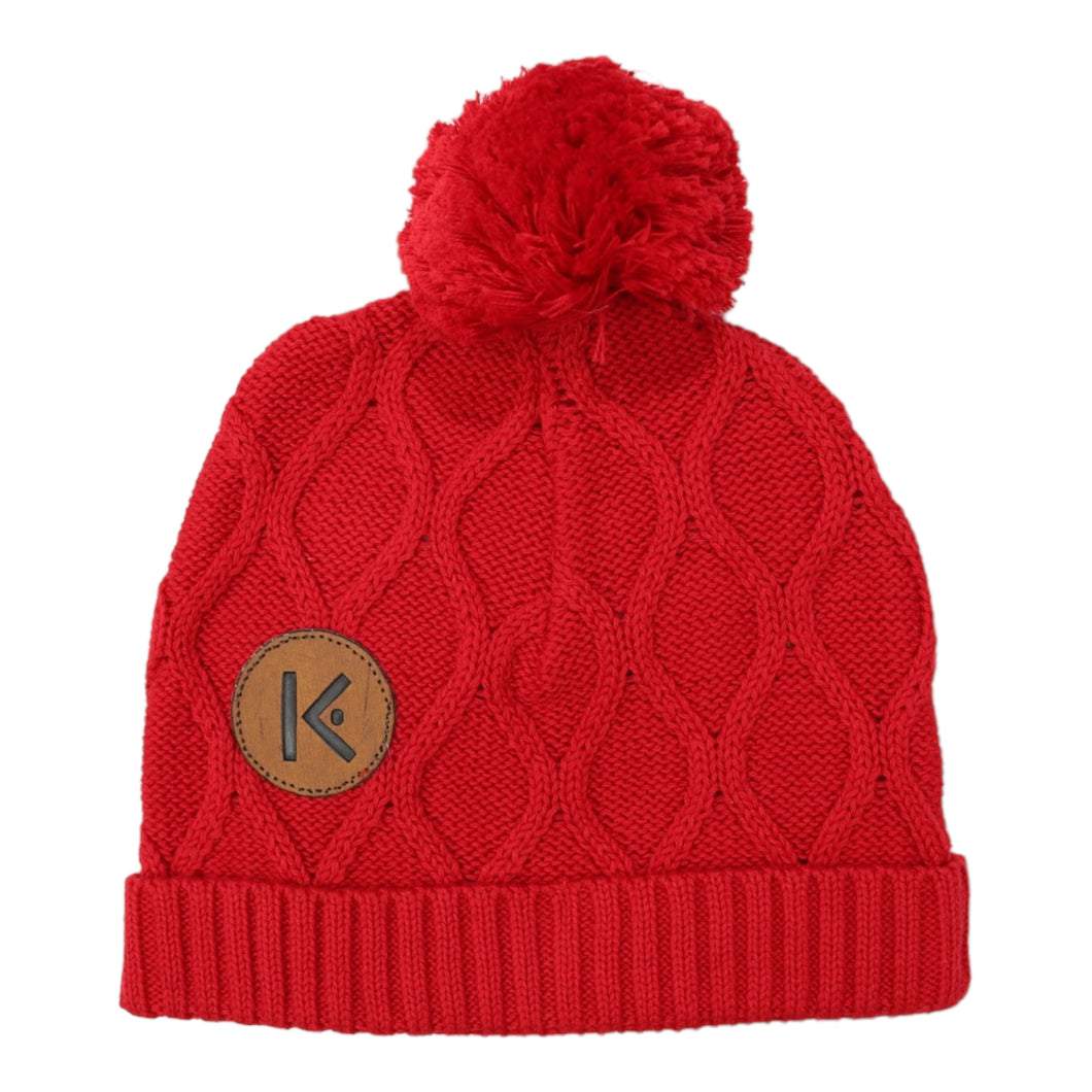 Knit Beanie Red