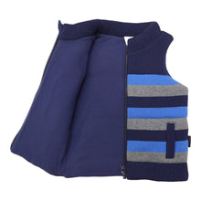Load image into Gallery viewer, Padded Knit Vest Navy 23
