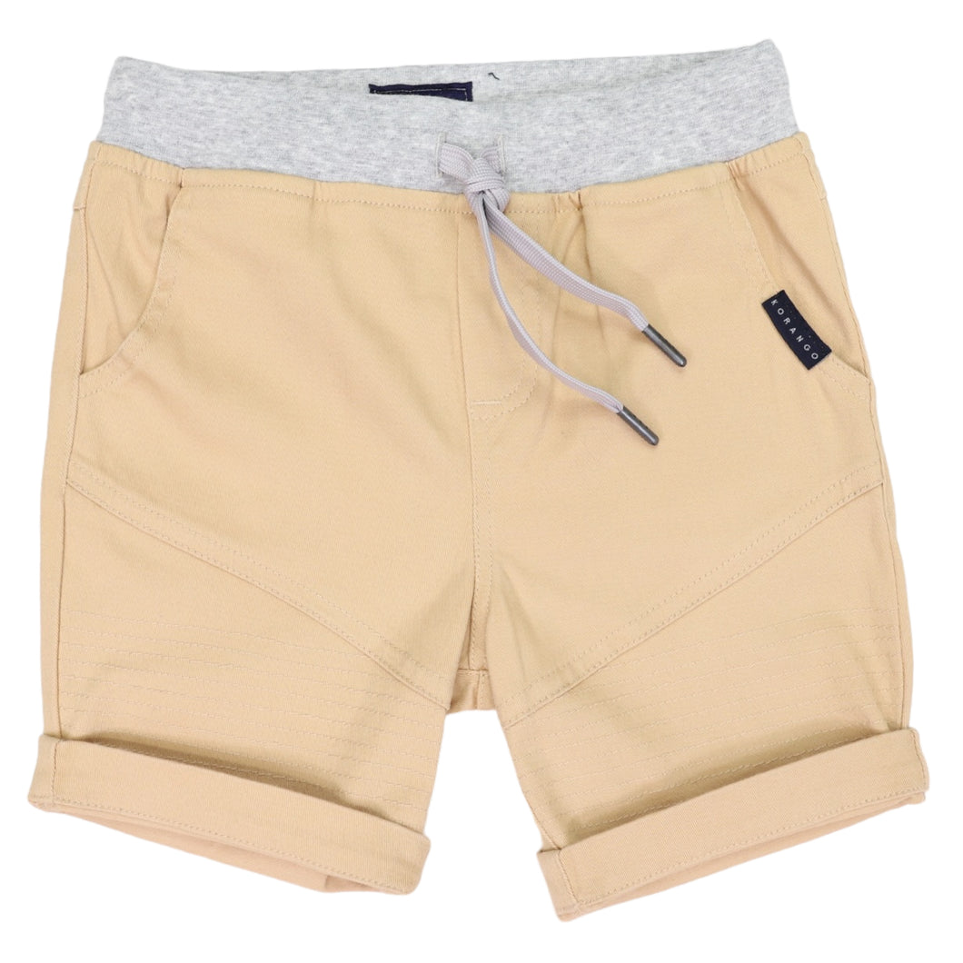 Stretch Twill Short Sheepskin