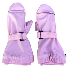 Load image into Gallery viewer, Polar Fleece Lined Waterproof Mittens with Adjustble Fastener Pink

