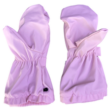 Load image into Gallery viewer, Polar Fleece Lined Waterproof Mittens with Adjustble Fastener Pink
