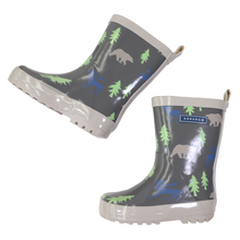Load image into Gallery viewer, Bear Gumboot Charcoal
