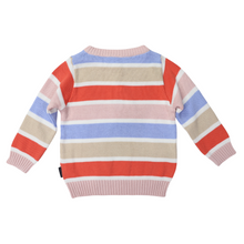 Load image into Gallery viewer, Knit Sweater Pink Stripe
