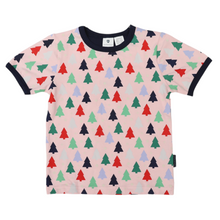 Load image into Gallery viewer, Cotton PJs Xmas Tree Print Pink
