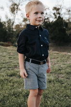 Load image into Gallery viewer, Boys Dress Shirt - Navy
