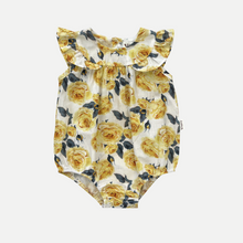 Load image into Gallery viewer, Baby Girls Neve Playsuit - Lemon Floral
