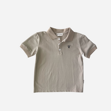 Load image into Gallery viewer, Boys Polo Shirt - Dusty Beige
