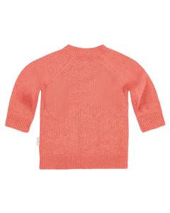 Organic Cardigan Andy Paprika