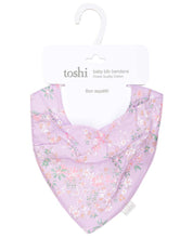 Load image into Gallery viewer, Baby Bib Bandana Athena Lavender
