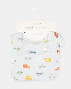 Baby Bib Classic Working Wheels