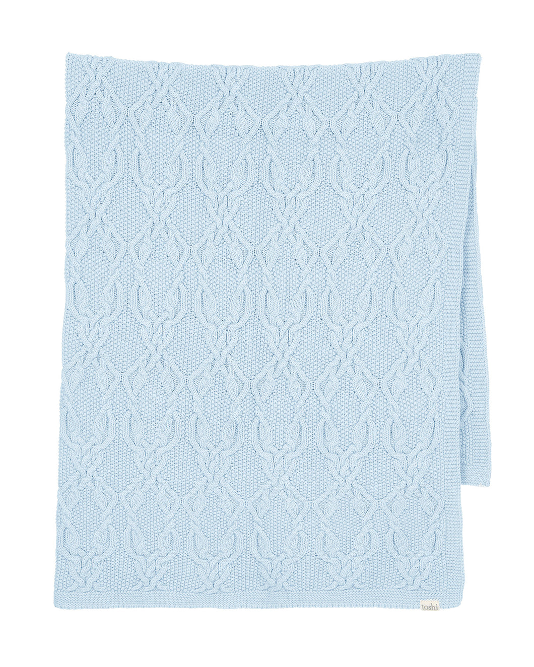 Organic Blanket Bowie Bluebird