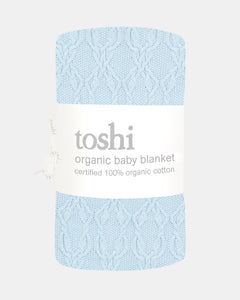 Organic Blanket Bowie Bluebird