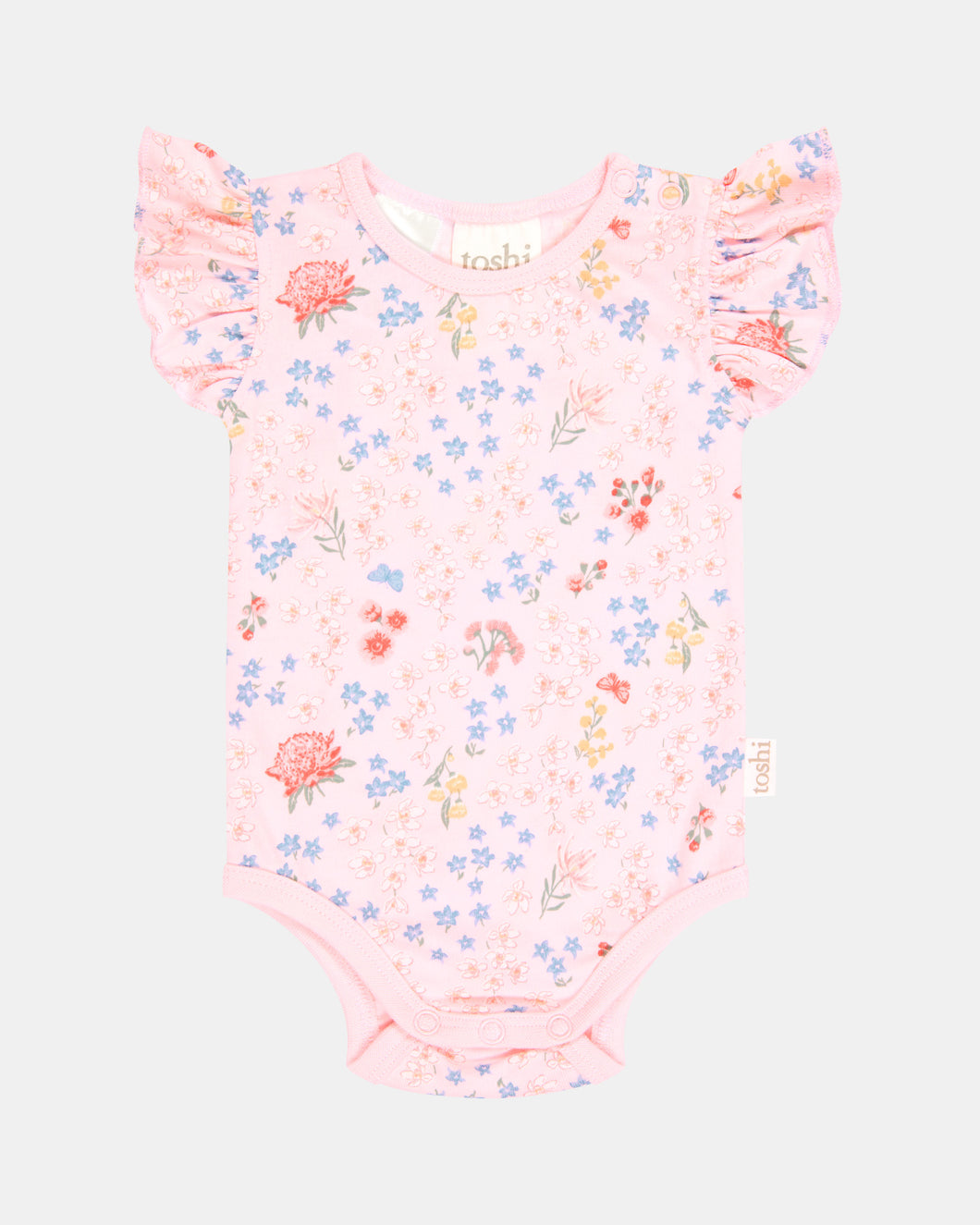 Onesie S/S Matilda Acacia Blossom